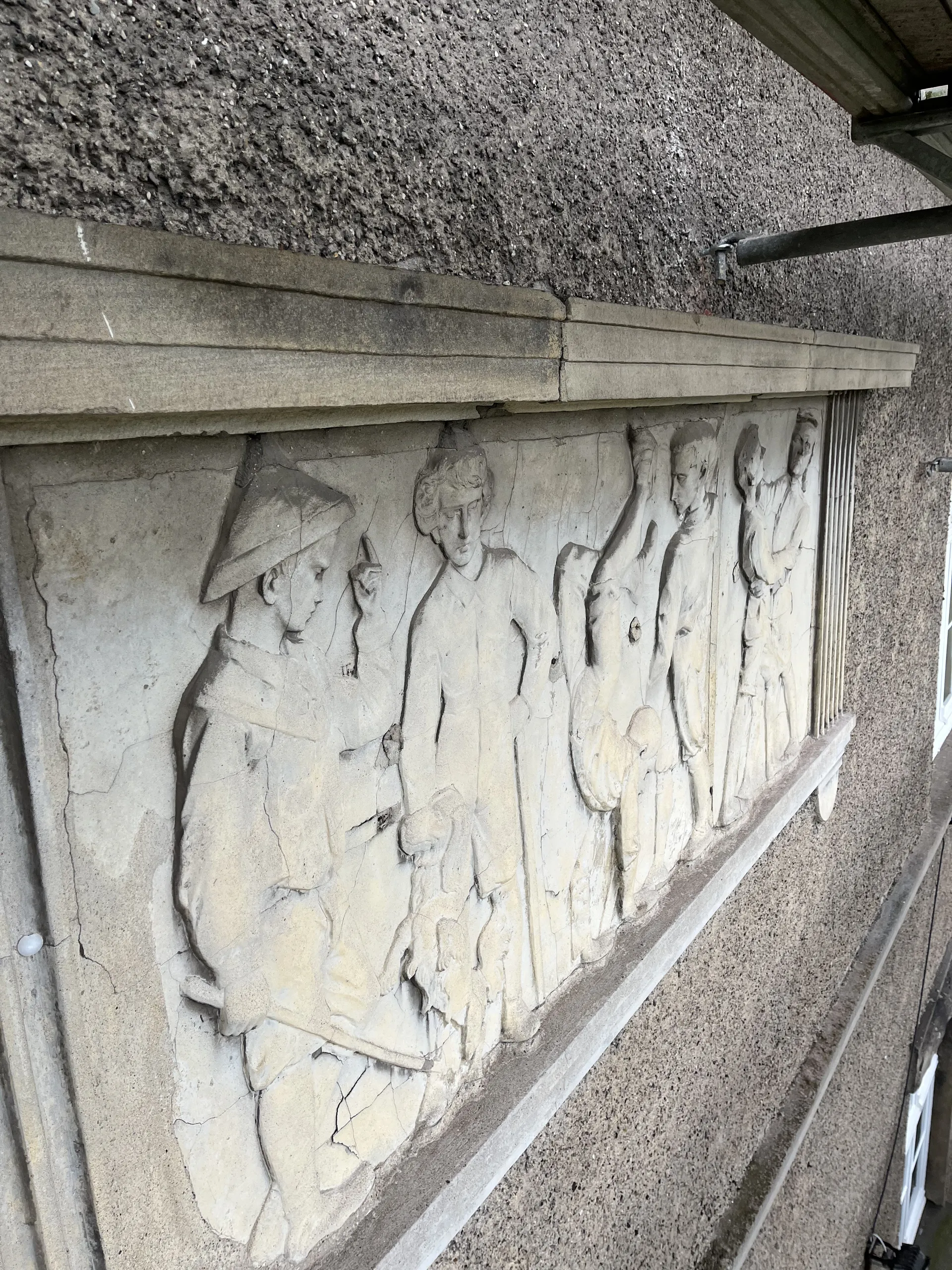 Restaurierung Tafelbild in Wülfrath durch Stuckateurmeister Alexander Leubner